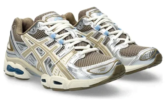 Asics Gel-Nimbus 9 Pepper Wood Crepe Women's-3