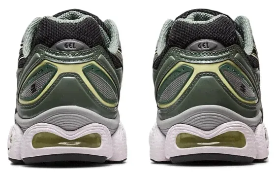Asics Gel-Nimbus 9 Black Green Yellow Silver-2